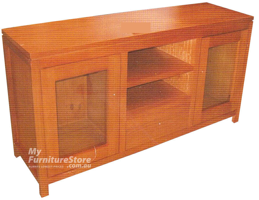 Tassie Oak Oliver 2 Door TV Entertainment Unit 650(H) X 1500(W)- Choice Of Colours