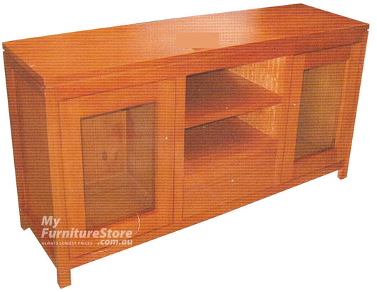 Tassie Oak Oliver 2 Door TV Entertainment Unit 650(H) X 1500(W)- Choice Of Colours