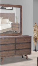 ROGER 6 DRAWER DRESSER WITH MIRROR - AS PICTURED