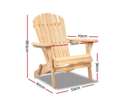 FAUNA (SET OF 2) OUTDOOR LOUNGE CHAIR - NATURAL