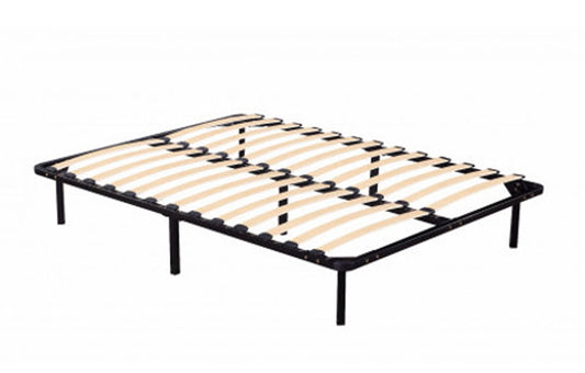 DOUBLE DUBLIN METAL BED FRAME - BLACK