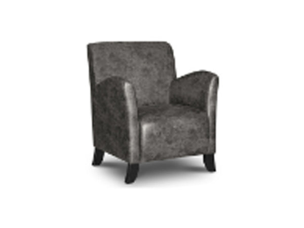THEODORE VINTAGE FAUX   ARMCHAIR - DRAK GREY