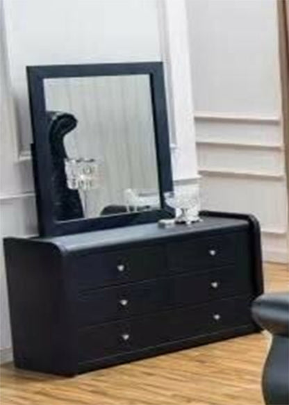 CORAL DOUBLE OR QUEEN 4 PIECE (DRESSER) BEDROOM SUITE - ASSORTED COLOURS