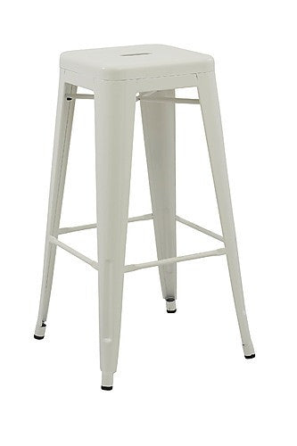 Hadar Set Of 4x750 Cafe Bar Stools - White