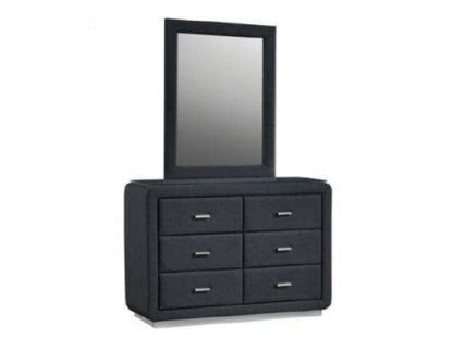 WARRIMOO DRESSING TABLE WITH MIRROR (NO TOP GLASS) - ASSORTED COLOURS