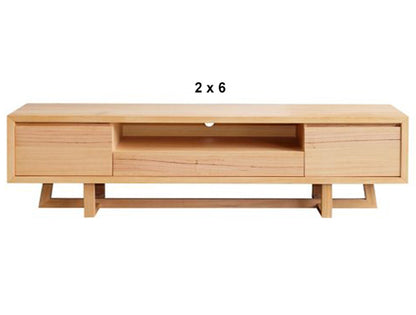 DANTE (AUSSIE MADE) ENTERTAINMENT UNIT COLLECTION - TASSIE OAK COMBINATION - ASSORTED STAINED COLOURS - STARTING FROM $1599