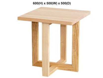 DANTE (AUSSIE MADE) LAMP TABLE COLLECTION - TASSIE OAK COMBINATION - ASSORTED STAINED COLOURS - STARTING FROM $599