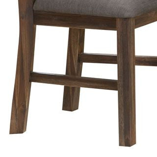 ENDLICHERI (SET OF 2) DINING CHAIR - OAK OR CHOCOLATE