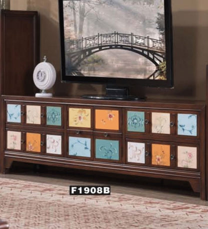 ARMANDE  DECORATIVE  ENTERTAINMENT UNIT    (MODEL:F1908B) - 560(H) X 1800(W)- AS PICTURED