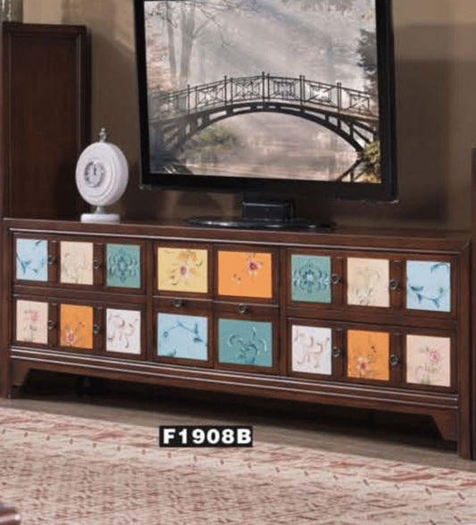 ARMANDE  DECORATIVE  ENTERTAINMENT UNIT    (MODEL:F1908B) - 560(H) X 1800(W)- AS PICTURED