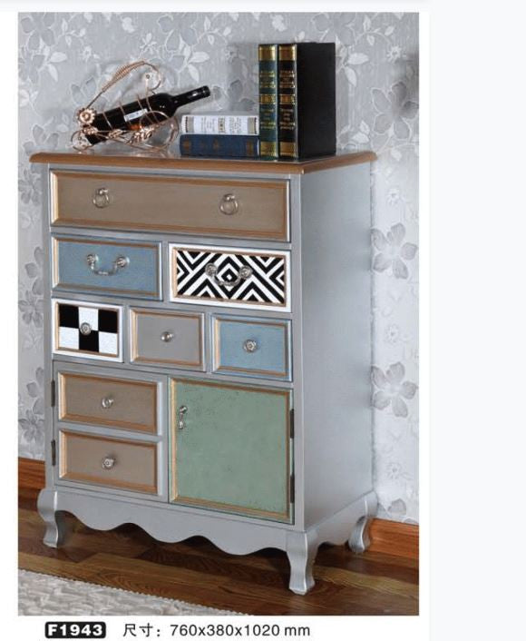 Moreno Decorative Tallboy (MODEL:F1943) - 1020(H) X 760(W) - As Pictured