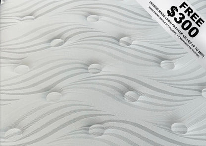 TRANQUILDREAMS KINGSINGLE DEEP SLEEP TIGHT TOP POCKET SPRING MATTRESS - FIRM