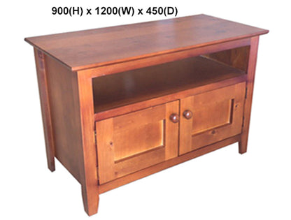 DIVA (AUSSIE MADE) TV STAND COLLECTION - ASSORTED STAINED COLOURS - STARTING FROM $449