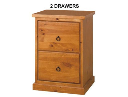 DONKLES (AUSSIE MADE) FILING CABINET WITH FLUSH DRAWER COLLECTION - ASSORTED STAINED COLOURS - STARTING FROM $499