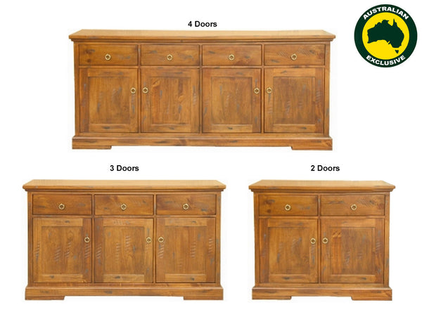DONSILIA (AUSSIE MADE) BUFFET COLLECTION - ASSORTED STAINED COLOURS - STARTING FROM $899