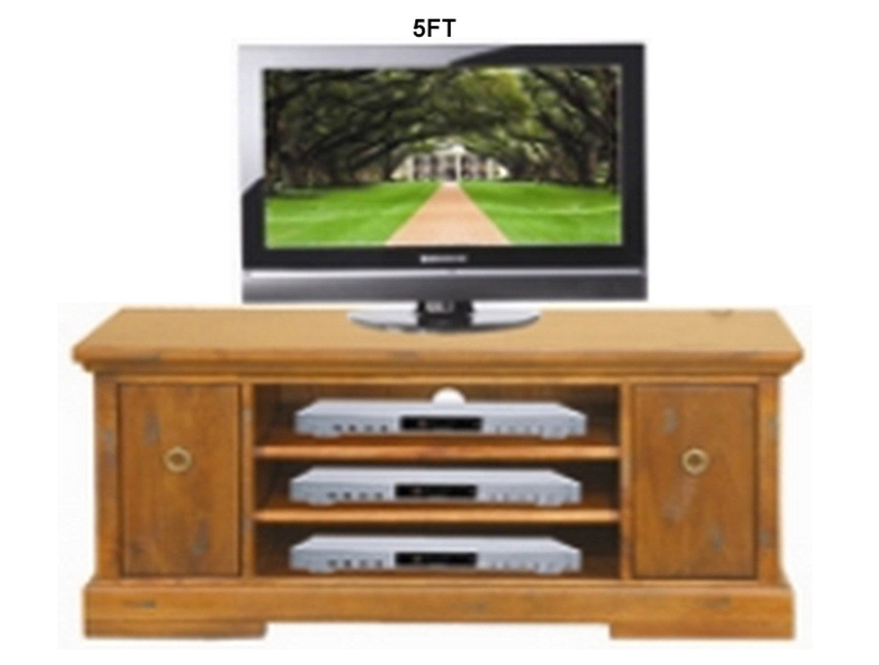 DONSILIA (AUSSIE MADE) 2 DOOR LOWLINE TV ENTERTAINMENT UNIT COLLECTION - ASSORTED STAINED COLOURS - STARTING FROM $699