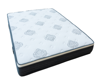 TRANQUILDREAMS KING SINGLE DREAM CLOUD POCKET SPRING EURO TOP MATTRESS - FIRM