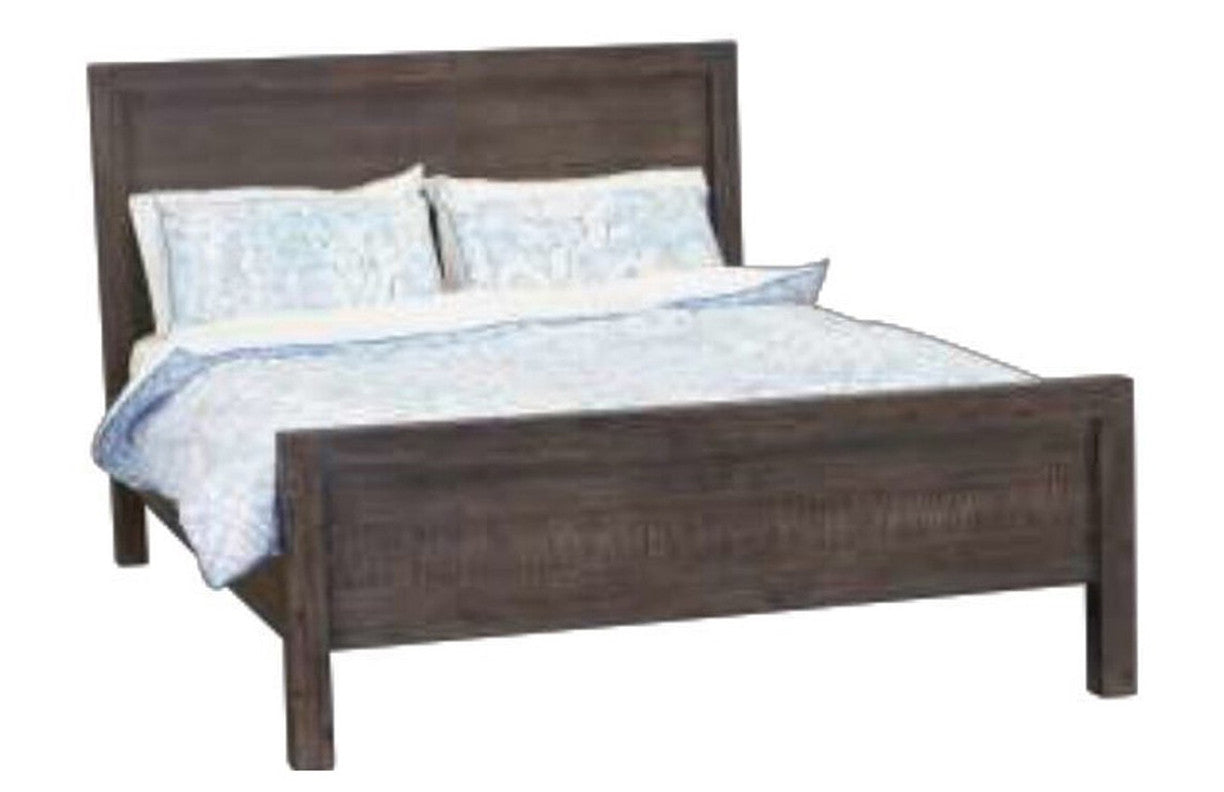 Queen Edison Bed - Brushed Brown