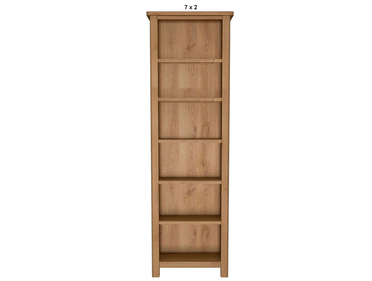 EMINENCE (AUSSIE MADE) SKINNY BOOKCASE COLLECTION - TASSIE OAK COMBINATION - ASSORTED STAINED COLOURS - STARTING FROM $699