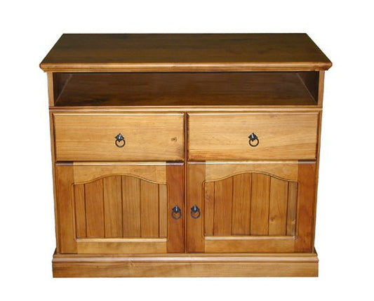 MEMPHIS 2 DOOR 2 DRAWER TV ENTERTAINMENT UNIT (ENT152) - ASSORTED COLORS