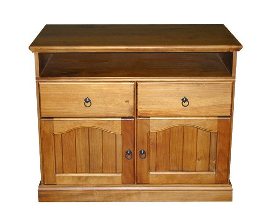 MEMPHIS 2 DOOR 2 DRAWER TV ENTERTAINMENT UNIT (ENT152) - ASSORTED COLORS
