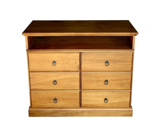 Memphis (Aussie Made) 6 Drawer TV Entertainment Unit (ENT156) - Assorted Colors