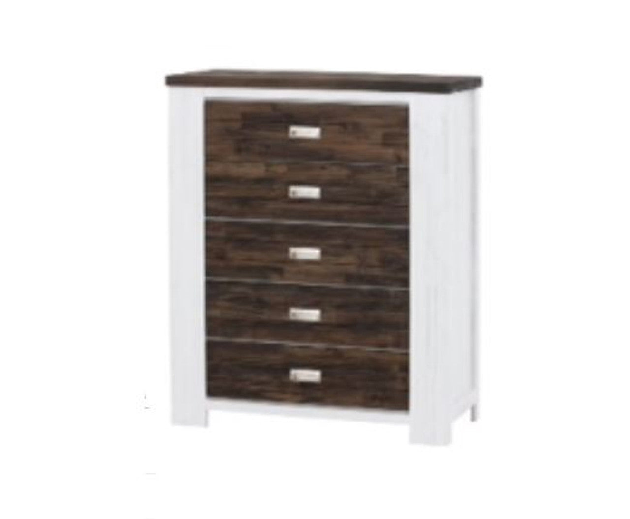 Essentila 5 Drawer Two Tallboy 1200(H) X 1000(W) (AUSSIE MADE) - Assorted Colours