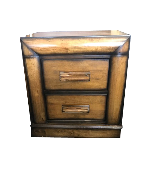 Davina 3 Drawer Bedside Table - (MODEL:2.18.15.15.11.12.25.14) - Colour As Pictured