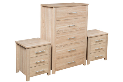 AMAZING 3 PIECE CHEST SET (5+3+3) COLLECTION - ASSORTED COLOURS