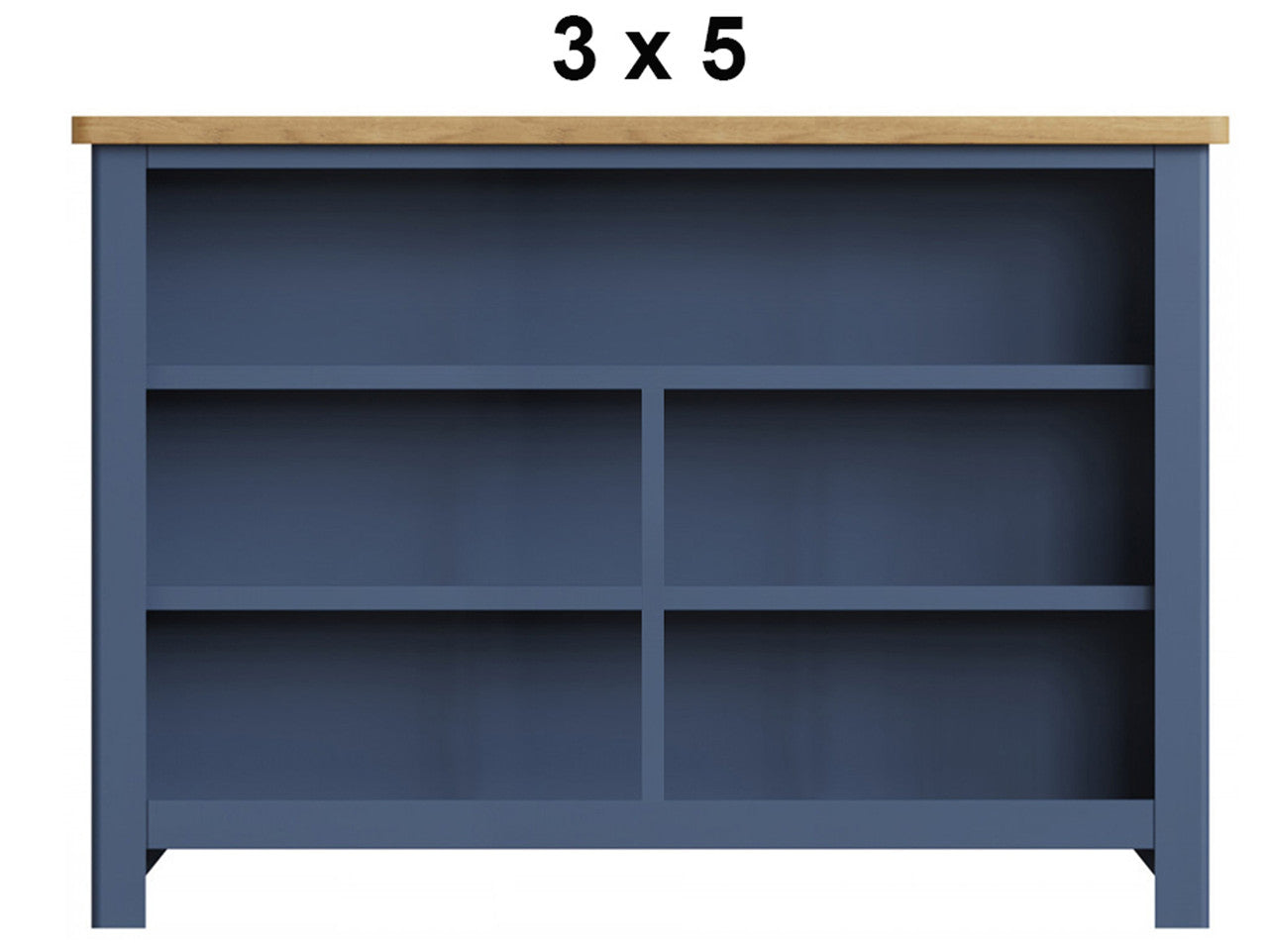 EDEN (AUSSIE MADE) LOWLINE BOOKCASE COLLECTION - ASSORTED PAINTED COLOURS - STARTING FROM $599