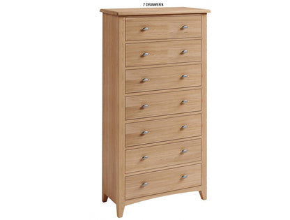 ELEGANCE (AUSSIE MADE) TALLBOY COLLECTION - TASSIE OAK COMBINATION - ASSORTED STAINED COLOURS