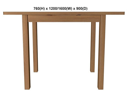 EMINENCE (AUSSIE MADE) EXTENSION OAK DINING TABLE COLLECTION - ASSORTED STAINED COLOURS - STARTING FROM $1799