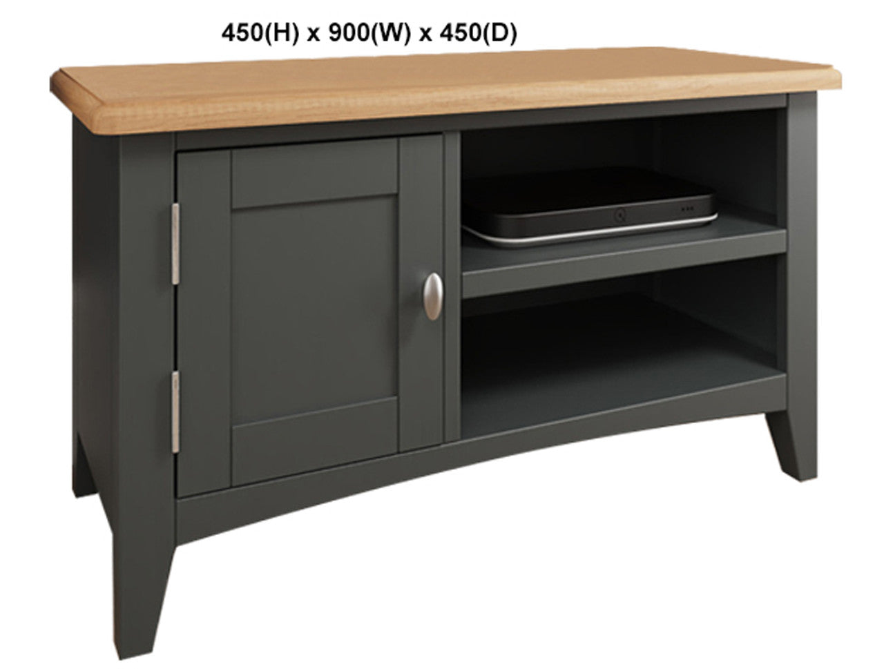 EMMETT (AUSSIE MADE) 1 DOOR TV UNIT COLLECTION - TASSIE OAK COMBINATION - ASSORTED PAINTED / STAINED COLOURS - STARTING FROM $899