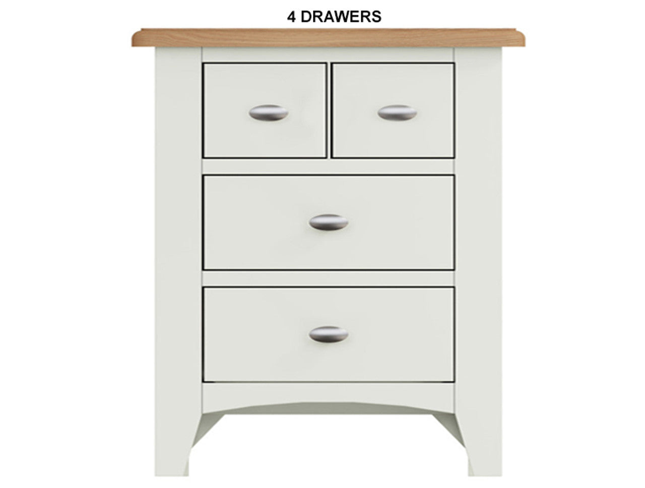 EMMETT (AUSSIE MADE) BEDSIDE TABLE WITH MANILLA LEG COLLECTION - ASSORTED STAINED / PAINTED COLOURS - STARTING FROM $399
