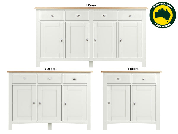 EMMETT (AUSSIE MADE) BUFFET COLLECTION - ASSORTED PAINTED / STAINED COLOURS - STARTING FROM $1199