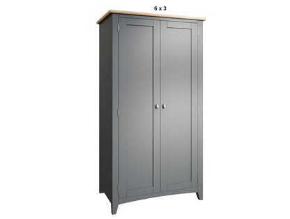 EMMETT (AUSSIE MADE) FULL HANGING WARDROBE COLLECTION - ASSORTED PAINTED / STAINED COLOURS - STARTING FROM $1199