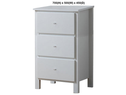 EMPRESS (AUSSIE MADE) BEDSIDE TABLE COLLECTION - ASSORTED PAINTED COLOURS - STARTING FROM $399