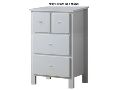 EMPRESS (AUSSIE MADE) BEDSIDE TABLE COLLECTION - ASSORTED PAINTED COLOURS - STARTING FROM $399