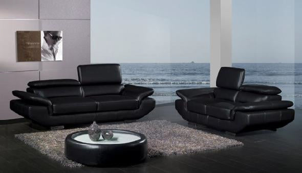 Saphira (F6013) 1 Seater + 2 Seater + 3 Seater Leather/ette Combination Lounge Suite - Assorted Colours