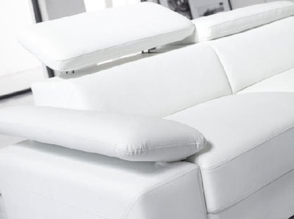 MELAINE (F6022) 1 SEATER + 2 SEATER + 3 SEATER LEATHER/ETTE COMBINATION LOUNGE SUITE - ASSORTED COLOURS