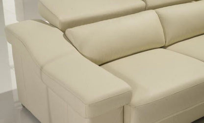 CORINNE (F6036) 1 SEATER + 2 SEATER + 3 SEATER LEATHER/ETTE COMBINATION LOUNGE SUITE - ASSORTED COLOURS