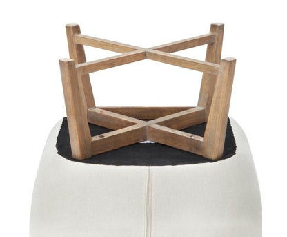 ACCON FABRIC LOUNGE ARMCHAIR - BEIGE