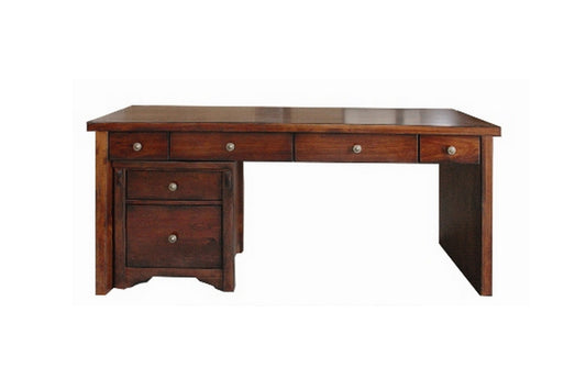 FABULOS (AUSSIE MADE) PROMO DESK WITH FILING DRAWERS - 1800(W) X 600(D) -  ASSORTED COLOURS