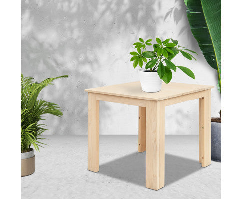 SERVIDA OUTDOOR SIDE TABLE - NATURAL