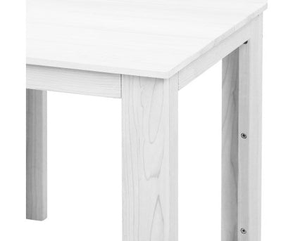 HADLEY OUTDOOR 5 PIECE LOUNGE SETTING - WHITE