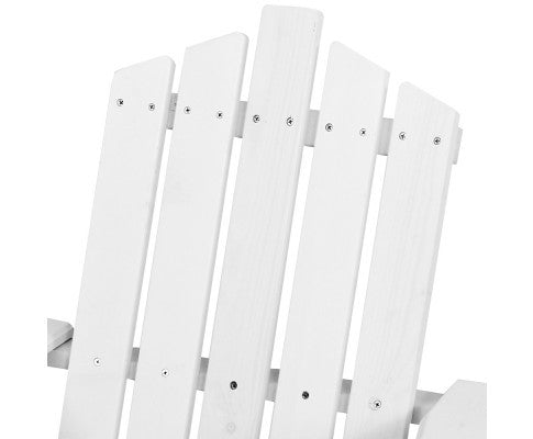 HADLEY OUTDOOR 5 PIECE LOUNGE SETTING - WHITE