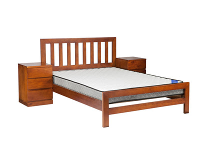 KING FLETCHER (AUSSIE MADE) BED - ASSORTED COLOURS