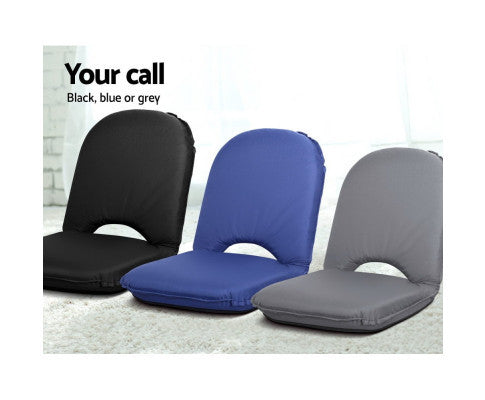 CHANDRA INDOOR/OUTDOOR FOLDABLE LOUNGE SOFA CHAIR - GREY