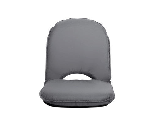 CHANDRA INDOOR/OUTDOOR FOLDABLE LOUNGE SOFA CHAIR - GREY