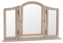 FABIAN TRINKET MIRROR  (FR- TM) - NATURAL